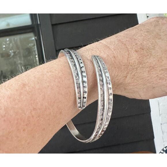 David Anderson Wrap Bangle Bracelet 36.78 Grams - Picture 1 of 12